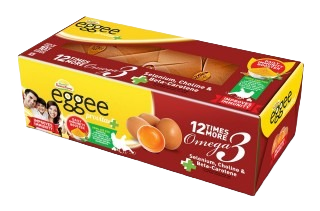 NATURAL FARMS EGGEE PROVITA+ WHITE 10 PCS