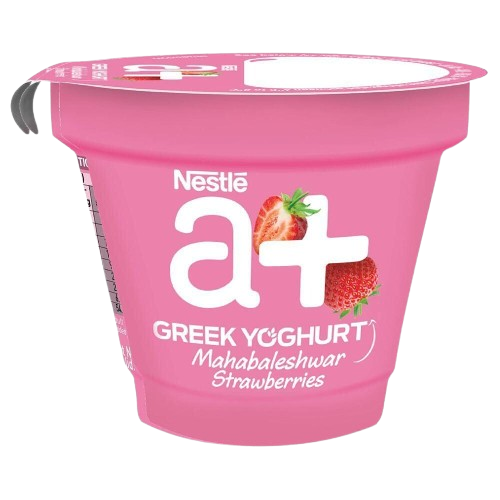 Nestle A+ Greek yogurt Mahabaleshwar Strawberries